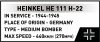 Cobi Klocki Klocki Heinkel HE 111 H-22 with V1 Flying Bomb 927 elementów